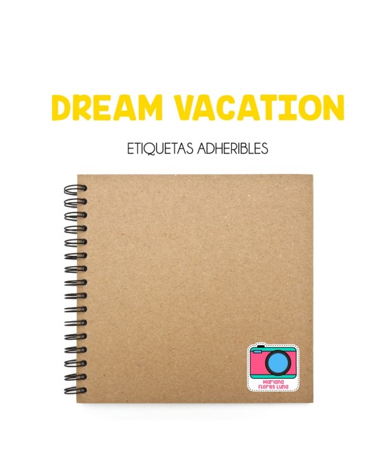 Pack Escuela y Zapatos Dream Vacation | Pack Adheribles y Zapatos