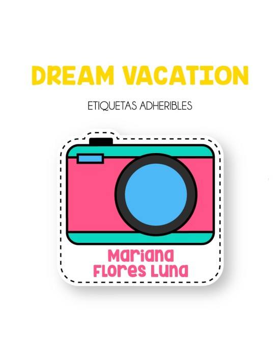Pack Escuela y Zapatos Dream Vacation | Pack Adheribles y Zapatos