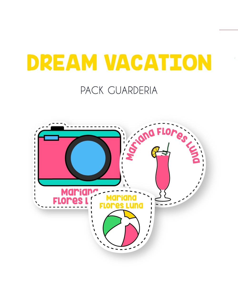 Pack Guardería Dream Vacation | Pack Guarderia Pack Guardería Dream Vacation | Pack Guarderia