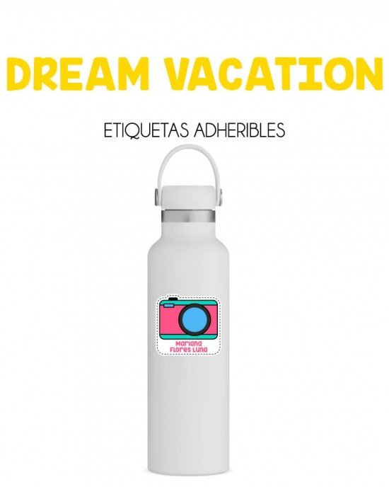 Guarderia Dream Vacation-Etiquetas Para Guarderia