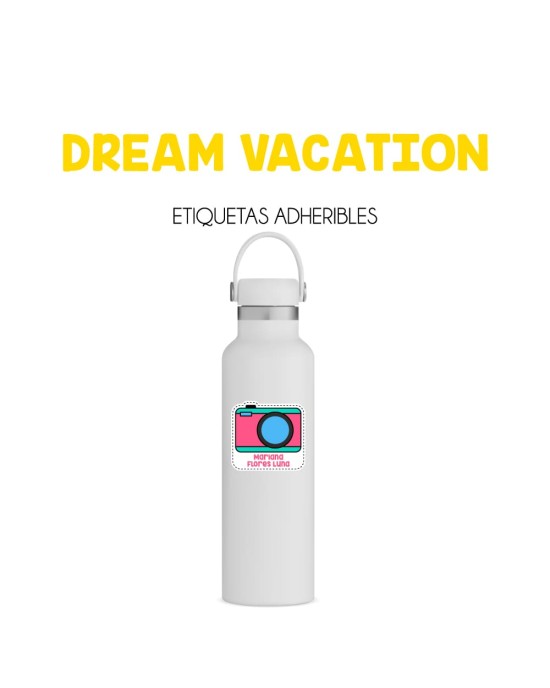 Guarderia Dream Vacation-Etiquetas Para Guarderia