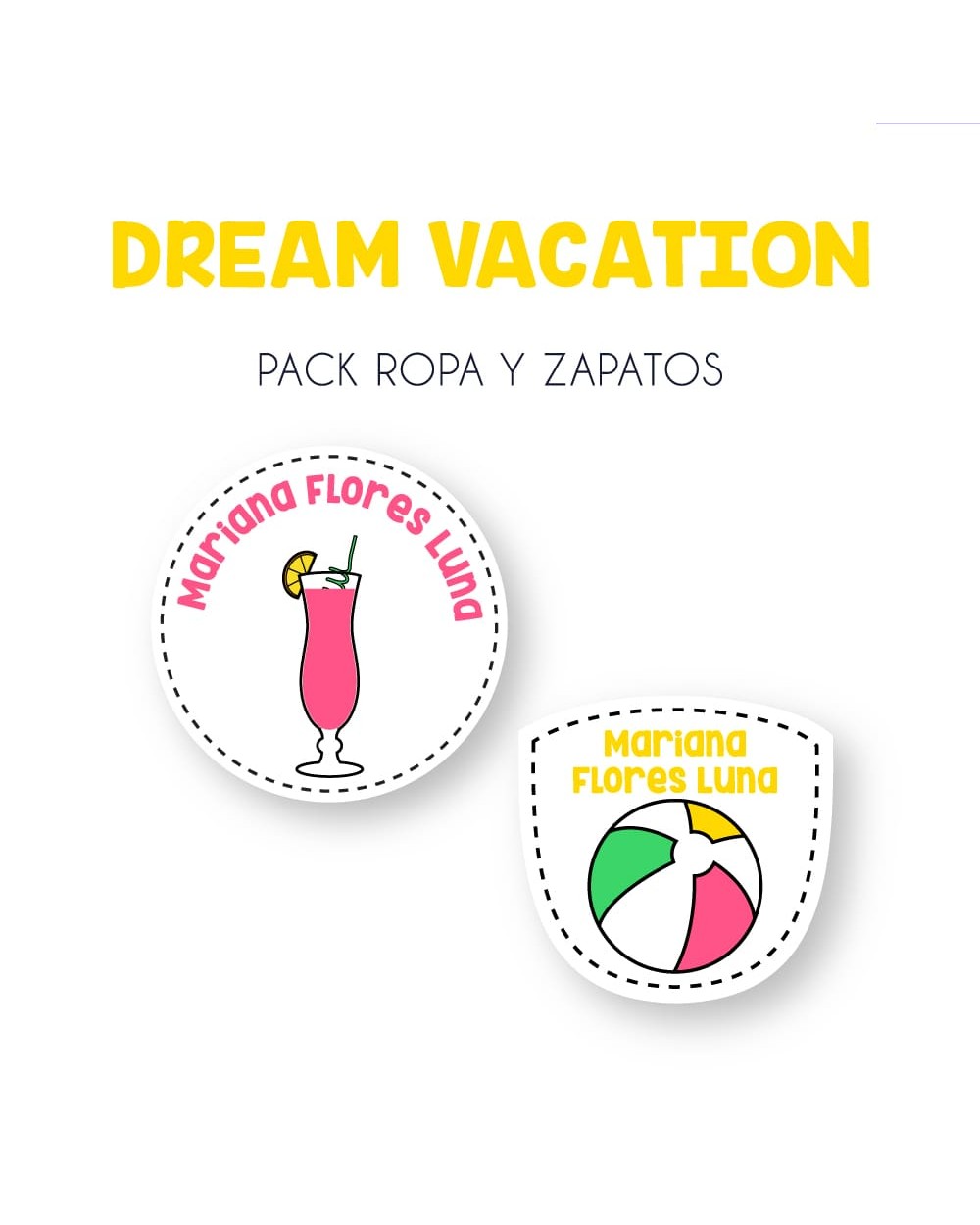 Pack Ropa y Zapatos Dream Vacation | Pack Ropa y Zapatos
