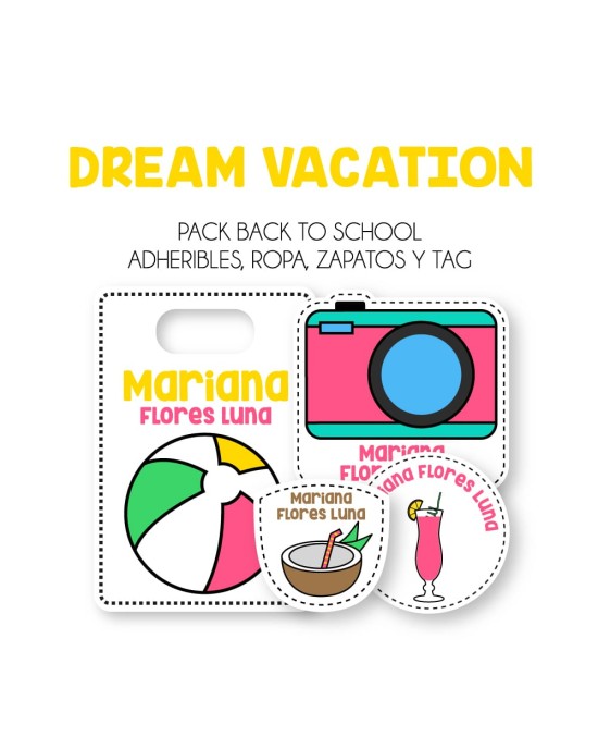 Pack Back to School Dream Vacation-Pack Back To School