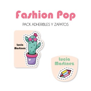 Pack Escuela y Zapatos Fashion Pop