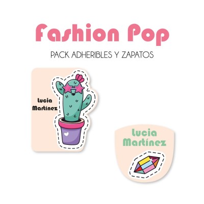 Pack Escuela y Zapatos Fashion Pop