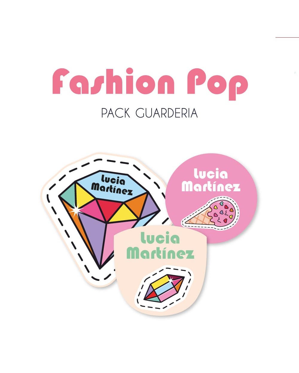Pack Guardería Fashion Pop | Pack Guarderia Pack Guardería Fashion Pop | Pack Guarderia