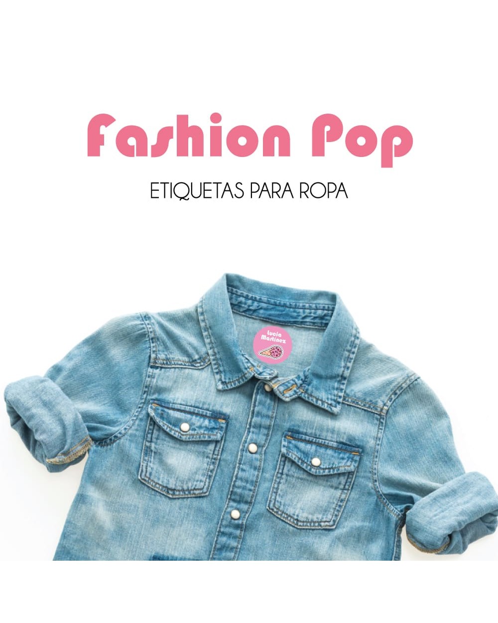Ropa Fashion Pop-Etiquetas Para Ropa Ropa Fashion Pop-Etiquetas Para Ropa