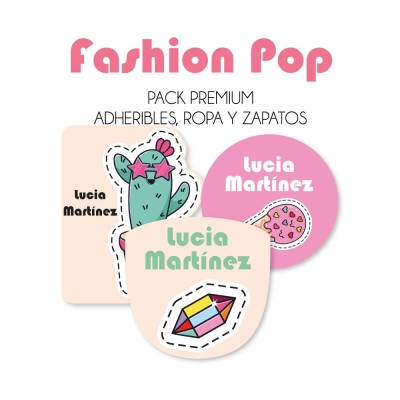 Pack Premium Ropa, Zapatos y Escuela Fashion Pop