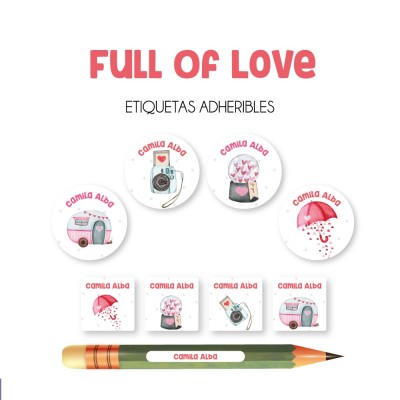 Escuela Adheribles Full of Love Escuela Adheribles Full of Love