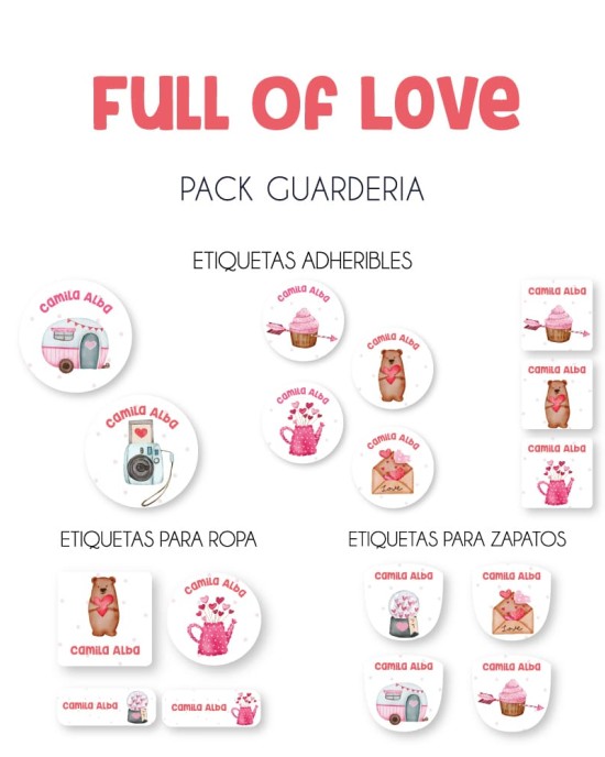 Pack Guardería Full of Love