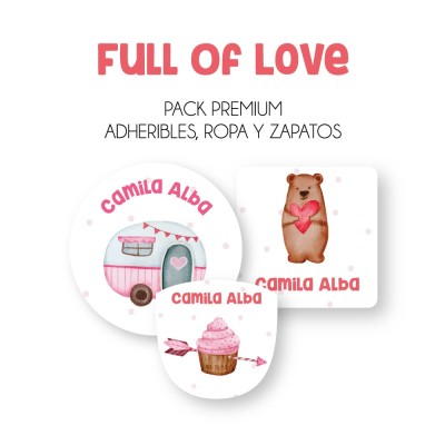 Pack Premium Ropa, Zapatos y Escuela Full of Love