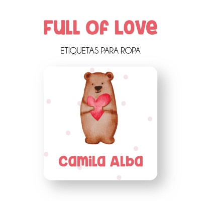 Ropa PLANCHABLES Full of Love 