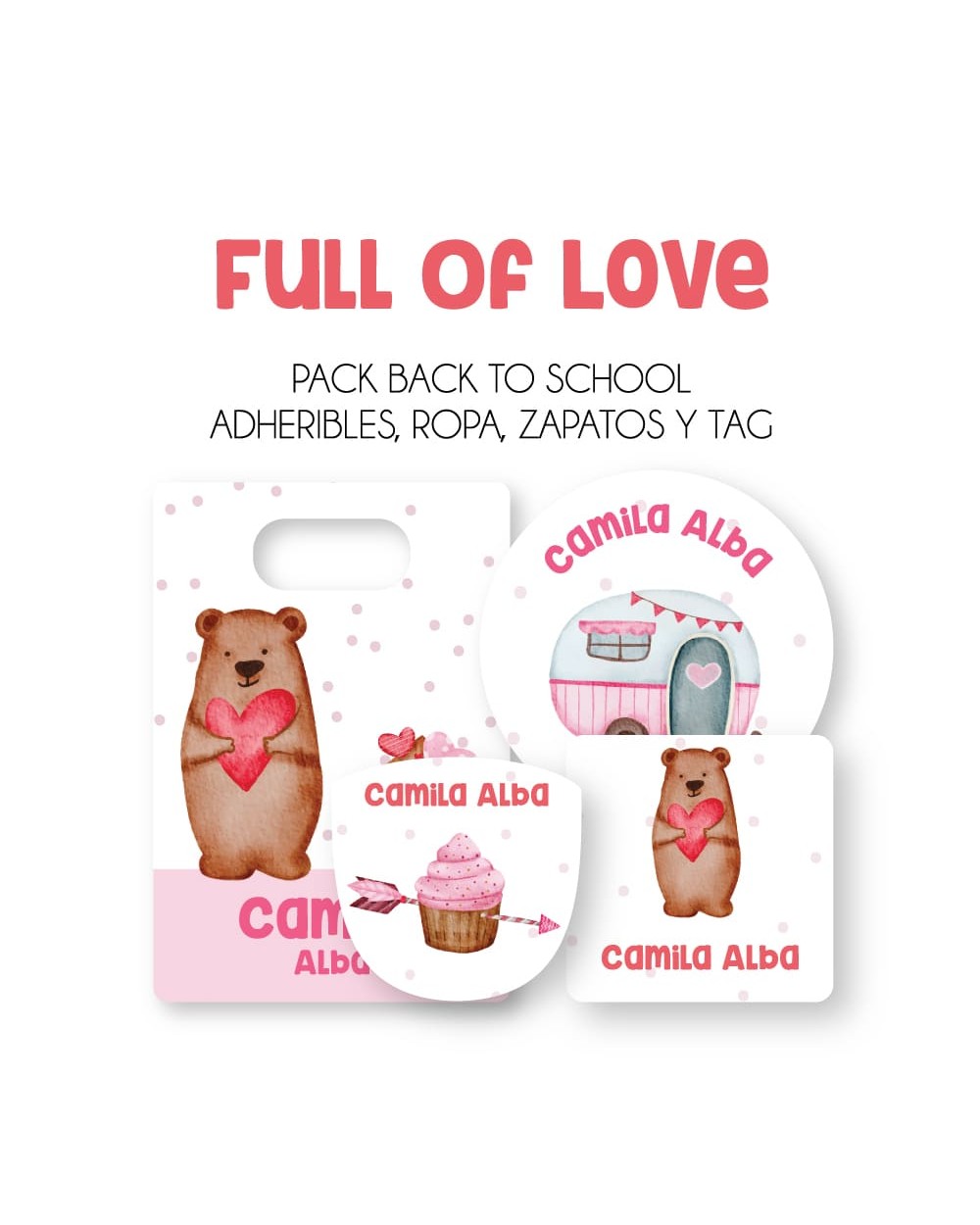 Pack Back to School Full of Love-Pack Back To School Pack Back to School Full of Love-Pack Back To School