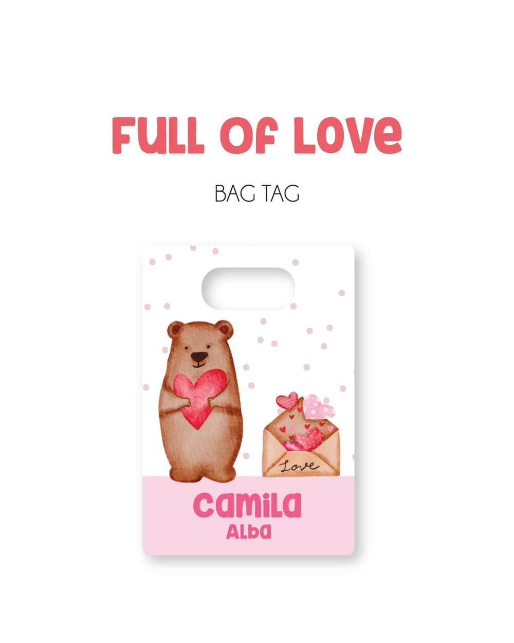 Tag Full of Love | Bag Tags Tag Full of Love | Bag Tags