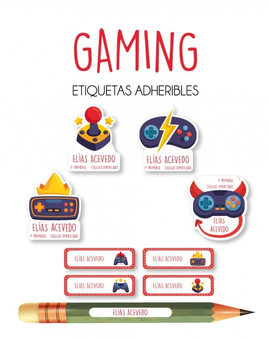 Pack Back to School Gaming-Pack Back To School