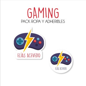 Pack Ropa y Escuela Gaming