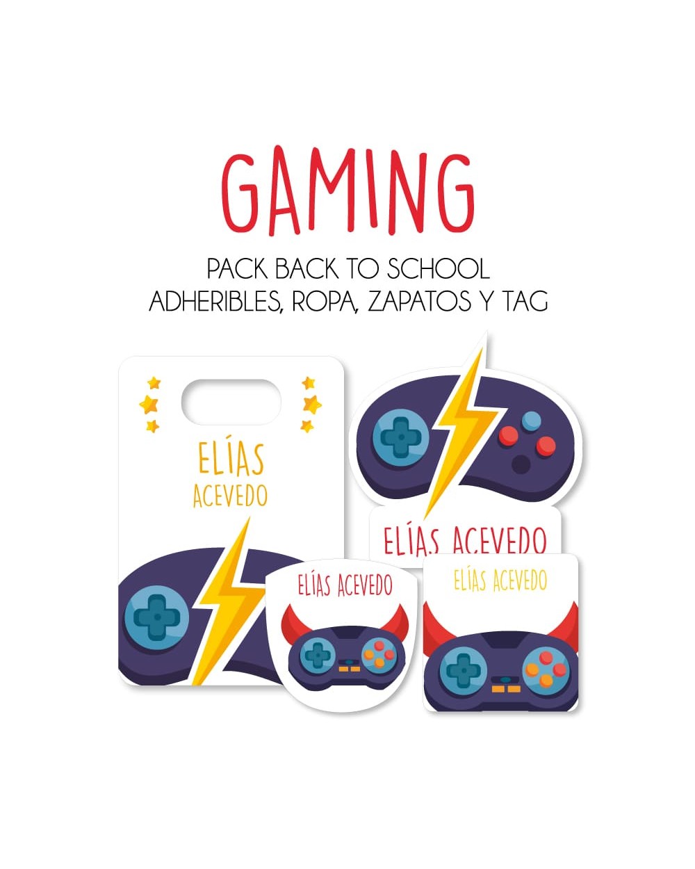 Pack Back to School Gaming-Pack Back To School Pack Back to School Gaming-Pack Back To School