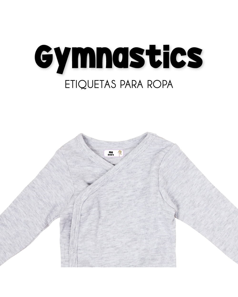 Ropa ADHERIBLES Gymnastics | Etiquetas Para Ropa Ropa ADHERIBLES Gymnastics | Etiquetas Para Ropa