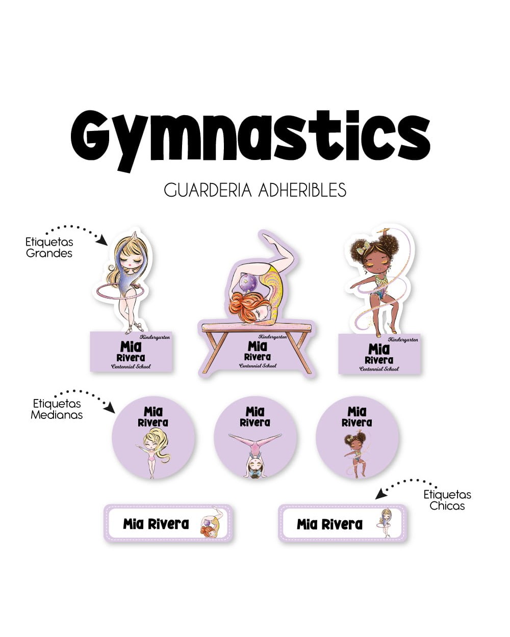 Guarderia Gymnastics | Etiquetas Para Guarderia Guarderia Gymnastics | Etiquetas Para Guarderia