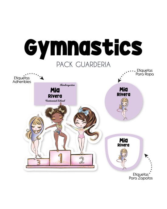 Kit Guarderia Gymnastics | Pack Guarderia
