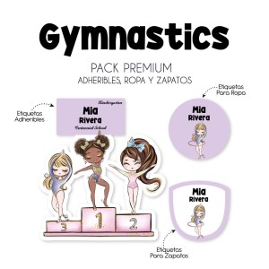 Pack Premium Ropa, Zapatos y Escuela Gymnastics