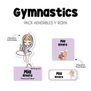 Pack Ropa y Escuela Gymnastics