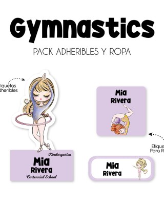 Pack Ropa y Escuela Gymnastics