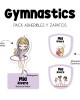 Pack Escuela y Zapatos Gymnastics | Pack Adheribles y Zapatos