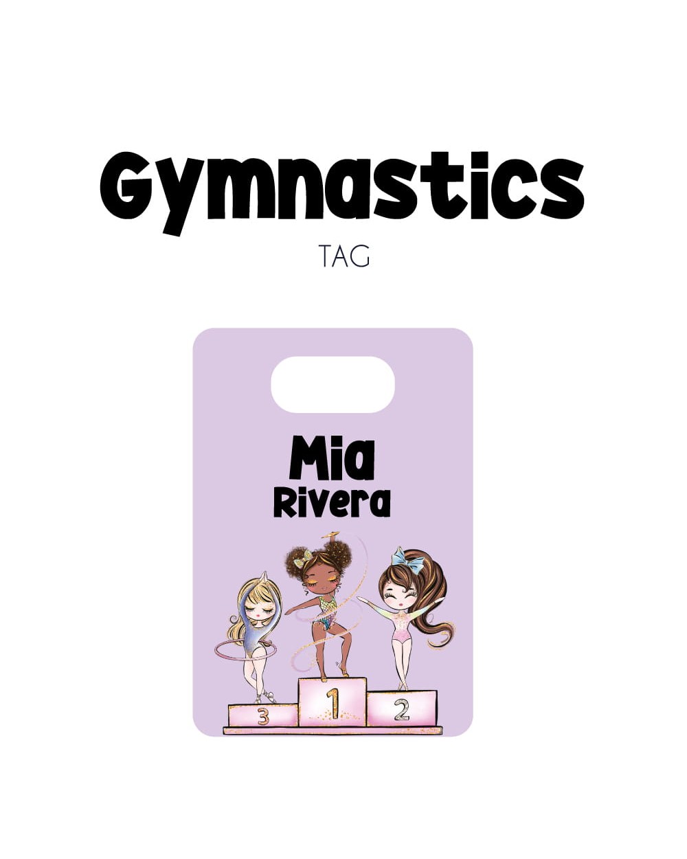 Tag Gymnastics | Bag Tags Tag Gymnastics | Bag Tags