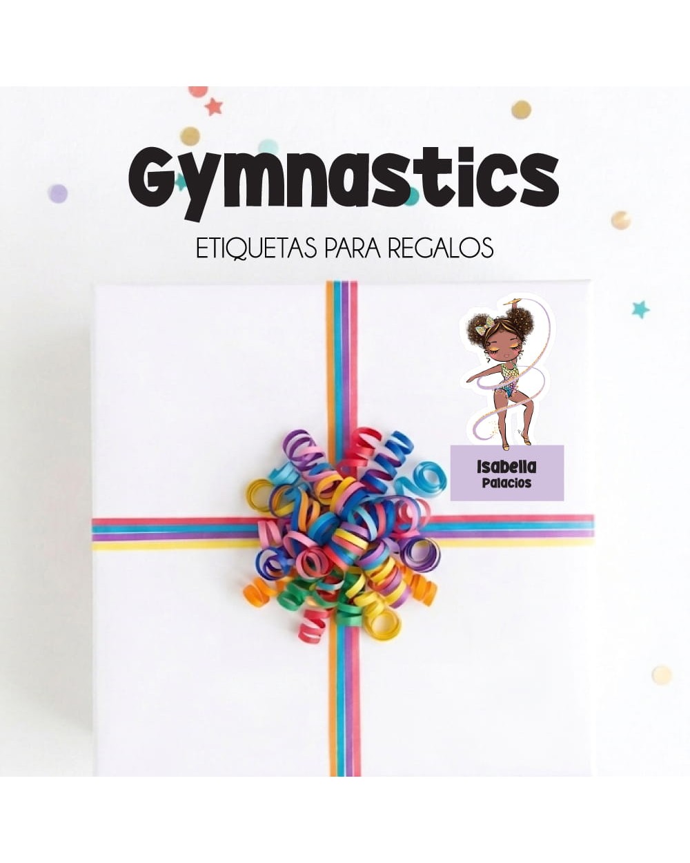 Regalo Gymnastics | Etiquetas Para Regalos Regalo Gymnastics | Etiquetas Para Regalos