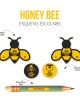 Escuela Adheribles Honey Bee-Etiquetas Para Escuela