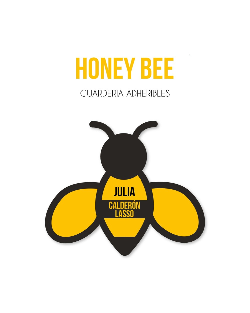 Pack Guardería Honey Bee| Pack Guarderia Pack Guardería Honey Bee| Pack Guarderia