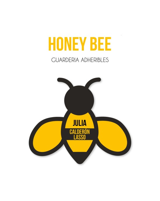 Guarderia Honey Bee-Etiquetas Para Guarderia