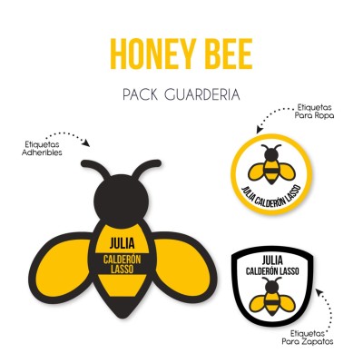 Pack Guardería Honey Bee