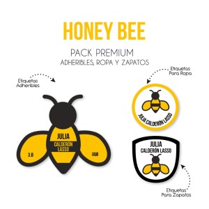 Pack Premium Ropa, Zapatos y Escuela Honey Bee Pack Premium Ropa, Zapatos y Escuela Honey Bee