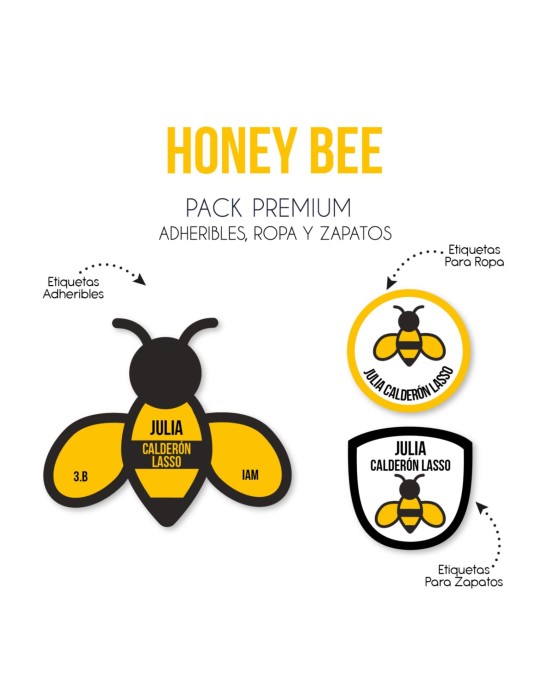 Pack Premium Ropa, Zapatos y Escuela Honey Bee