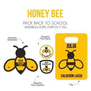 Pack Back to School Honey Bee
