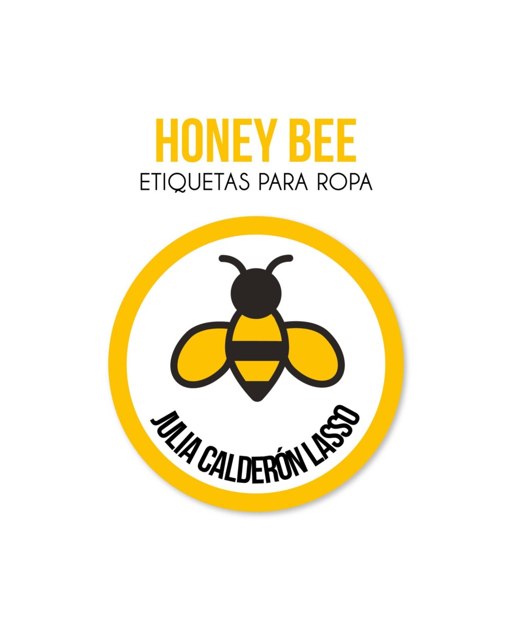 Ropa Honey Bee-Etiquetas Para Ropa Ropa Honey Bee-Etiquetas Para Ropa