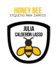 Paquete de etiquetas para Zapato Honey Bee