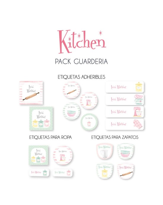 Pack Guarderia Kitchen | Pack Guarderia