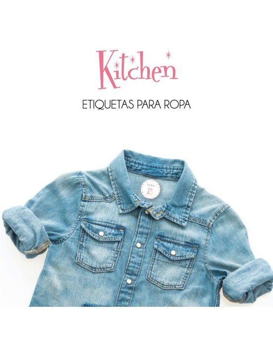 Ropa Kitchen-Etiquetas Para Ropa