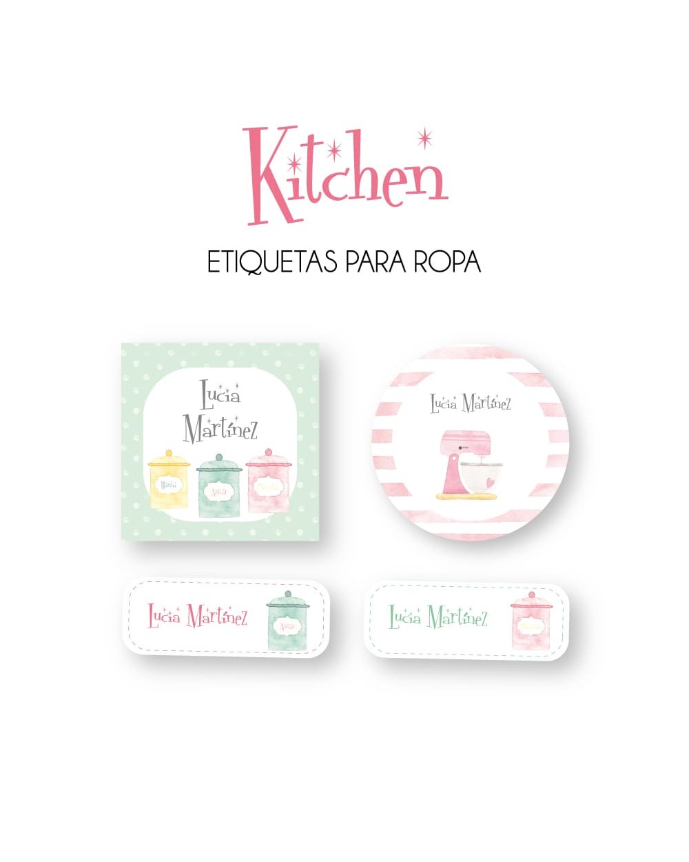 Ropa Kitchen-Etiquetas Para Ropa Ropa Kitchen-Etiquetas Para Ropa