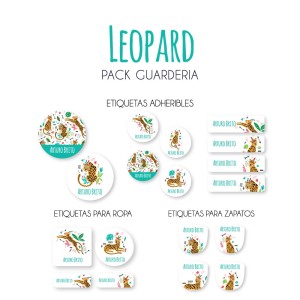 Pack Guardería Leopard