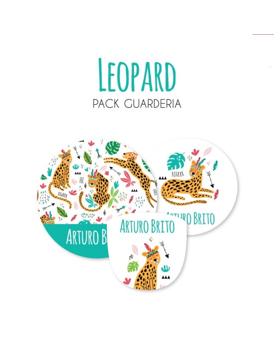 Pack Guardería Leopard | Pack Guarderia