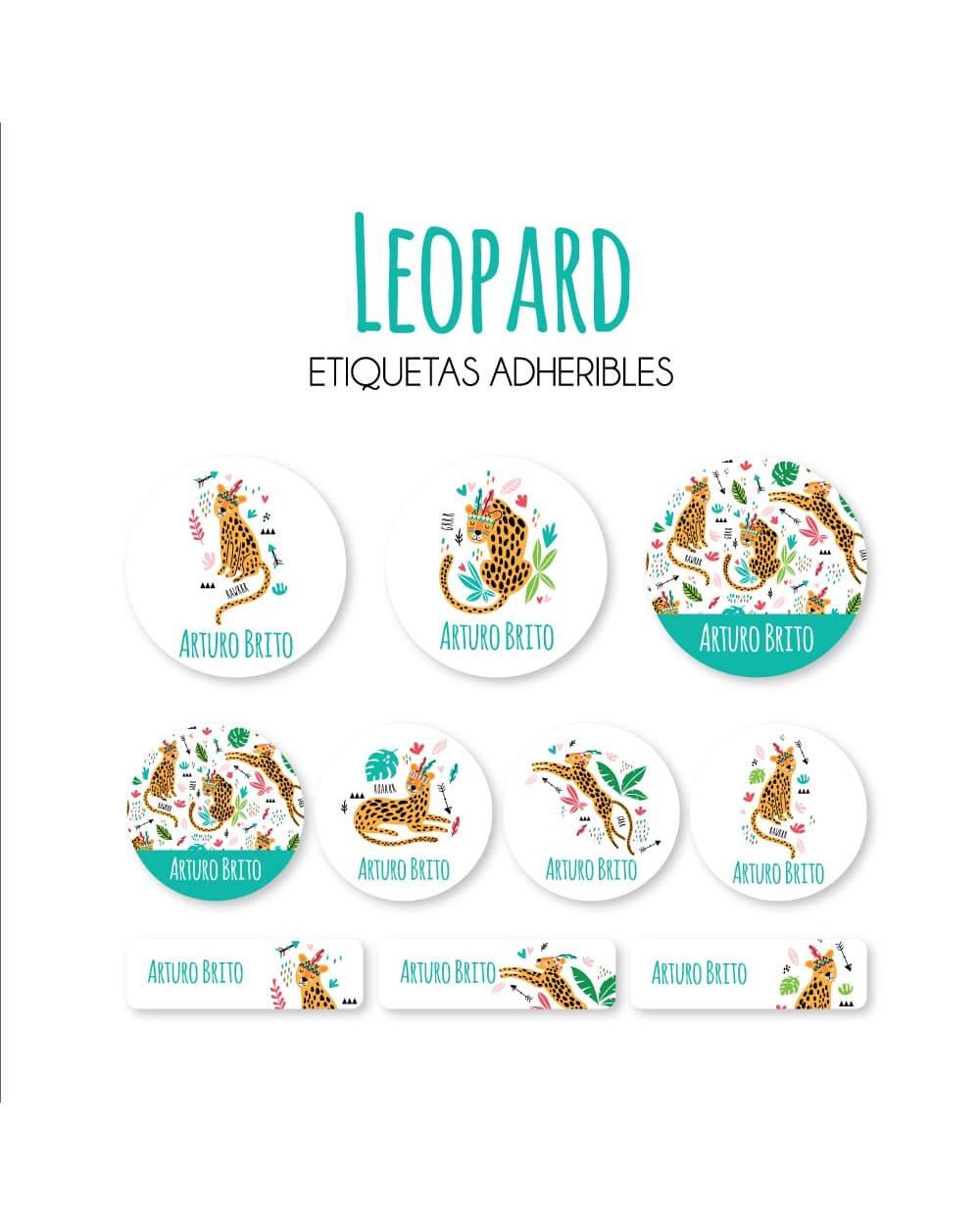 Pack Guardería Leopard | Pack Guarderia Pack Guardería Leopard | Pack Guarderia