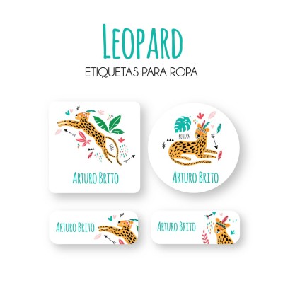 Ropa PLANCHABLES Leopard Ropa PLANCHABLES Leopard