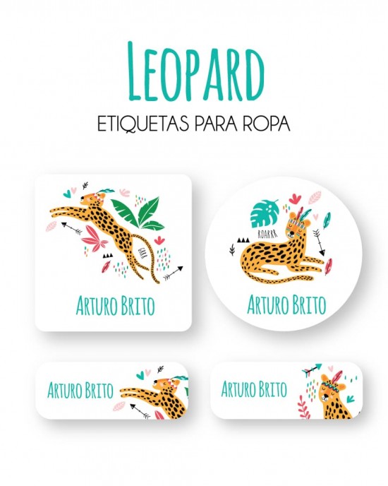 Pack Guardería Leopard | Pack Guarderia