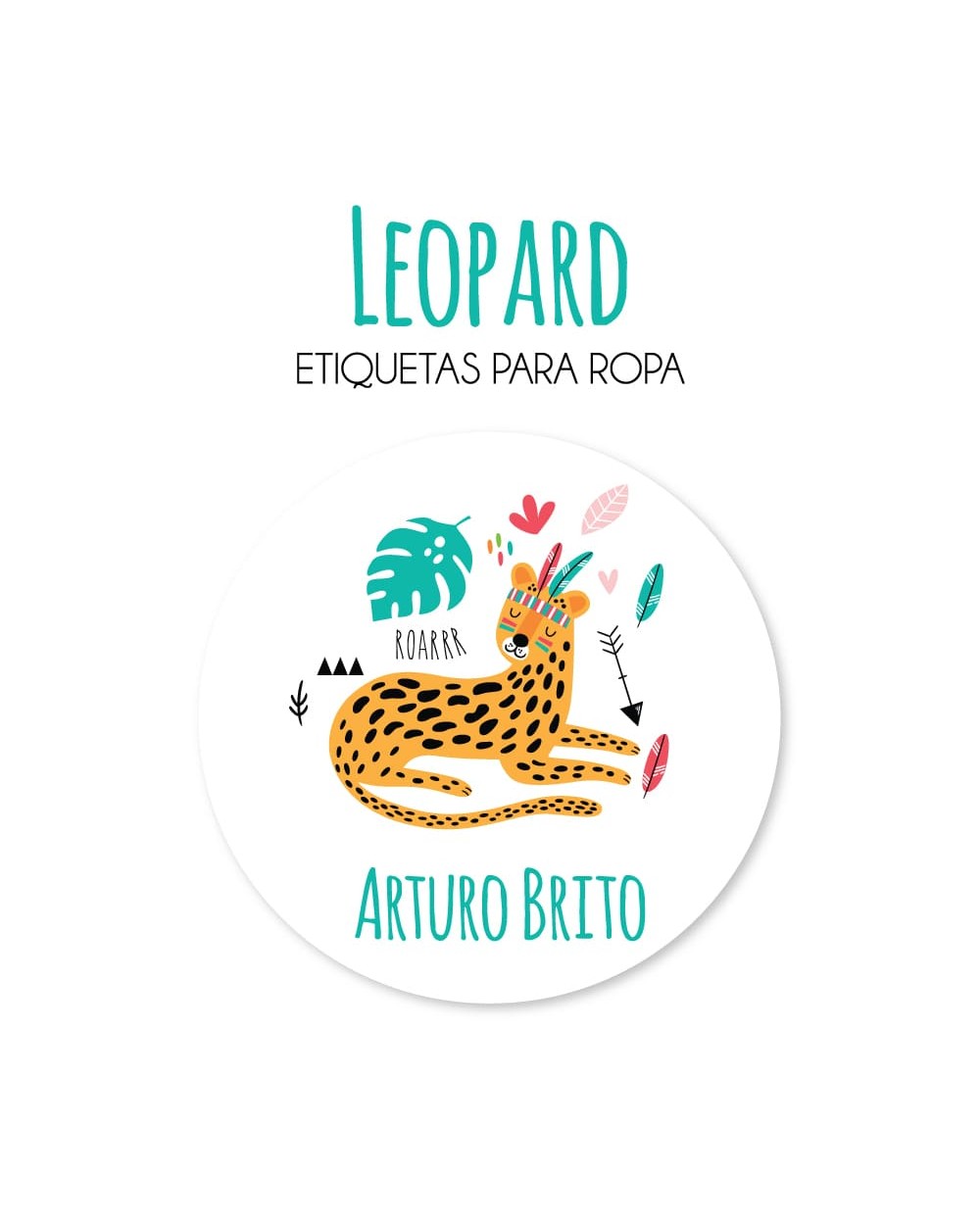 Ropa Leopard-Etiquetas Para Ropa Ropa Leopard-Etiquetas Para Ropa