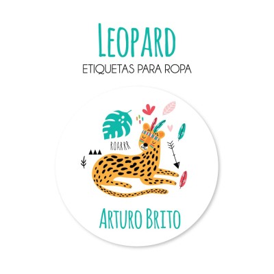 Ropa PLANCHABLES Leopard 