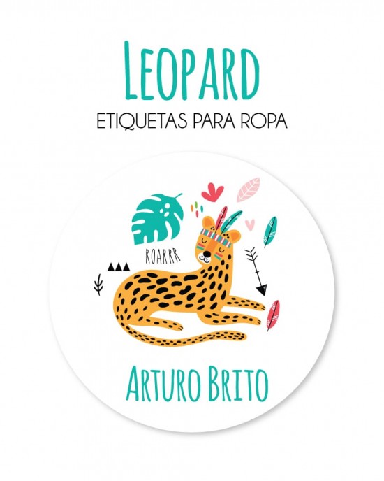 Pack Guardería Leopard | Pack Guarderia